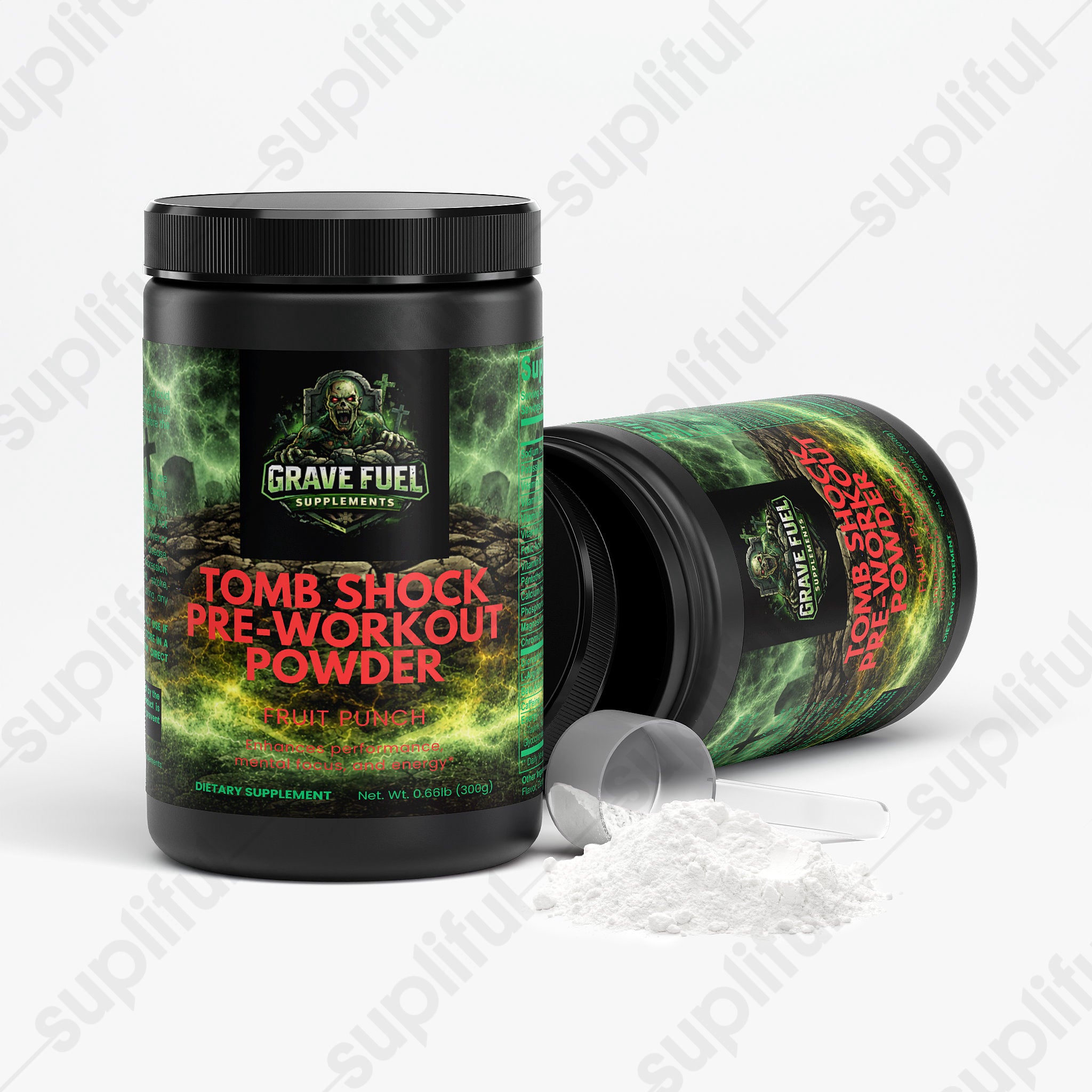 Grave Fuel Grave Digger pre workout (Fruit Punch)