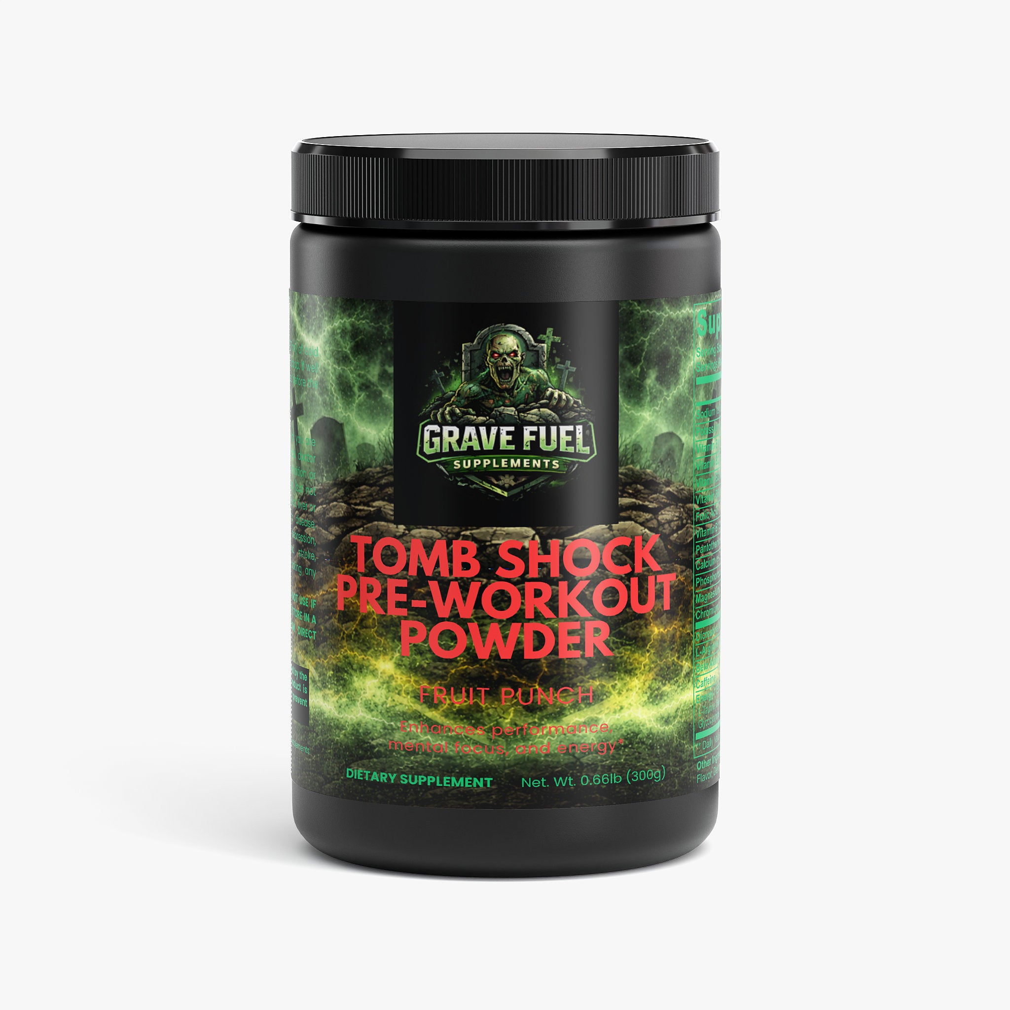 Grave Fuel Grave Digger pre workout (Fruit Punch)